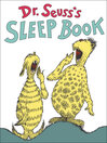 Cover image for Dr. Seuss's Sleep Book